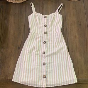 NWOT Abercrombie and Fitch striped dress